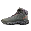 Mammut Hiking Shoes Mercury IV Mid GTX (All-Terrain, Nubuck leather, waterproof) black/red Men